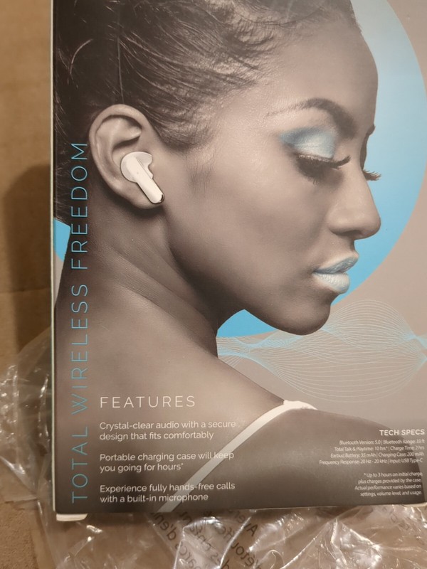 Art + Sound Bluetooth True Wireless Pro EarBuds Silver Color 8 hrs Playtime gallery