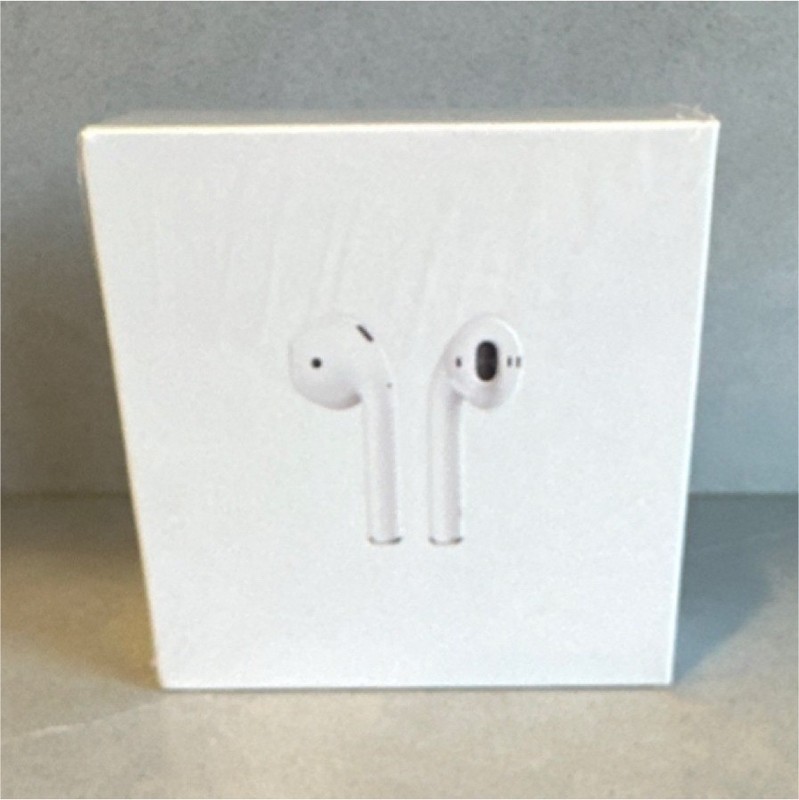 Apple AirPods Wireless Charging Case White Bluetooth In-Ear Double Earbuds