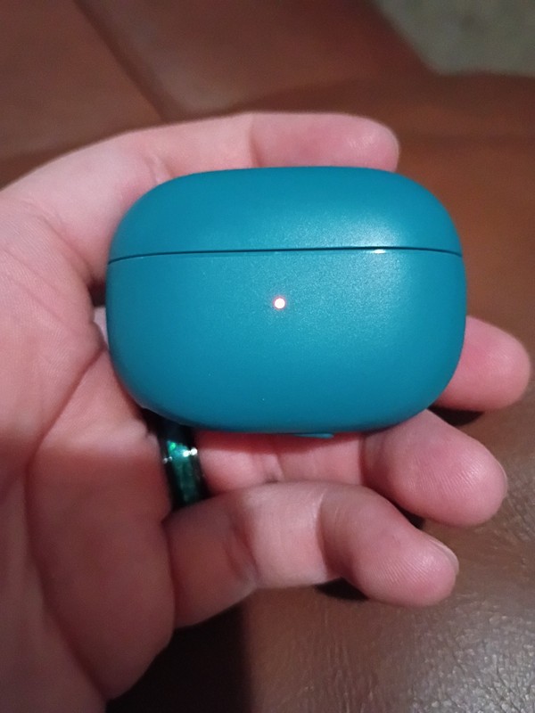 JLab Go Pop ANC True Wireless Earbuds & Charging Case, Active Noise Cancel -Teal gallery