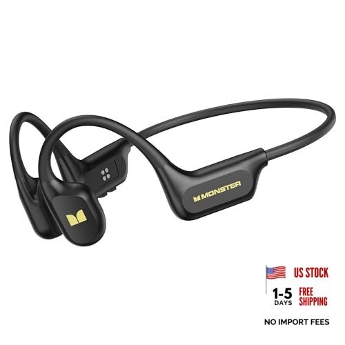 Open Ear BC300 Swimming Headphones, Open-Ear Bone Conduction Headphones,