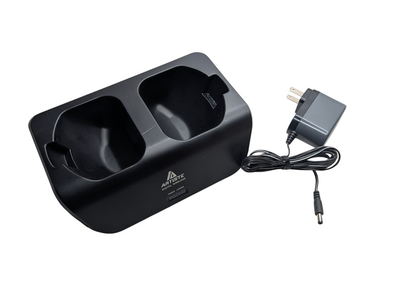 Artiste ADH300 Wireless Headphone Charging Base Dock w/ Power Adapter Base Only