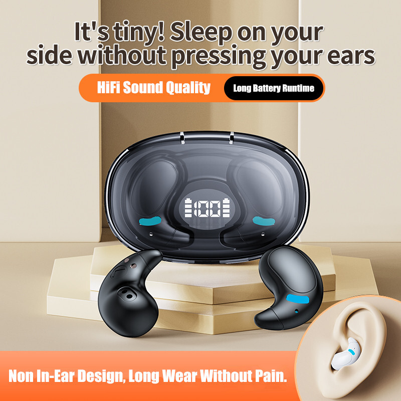 Micro Invisibles Audifonos Bluetooth Inalambricos Para Dormir Ducha Auriculares gallery