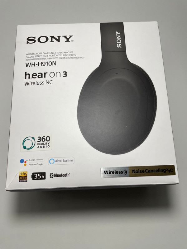 Sony WH-H910N On Ear Wireless Headphones – Black