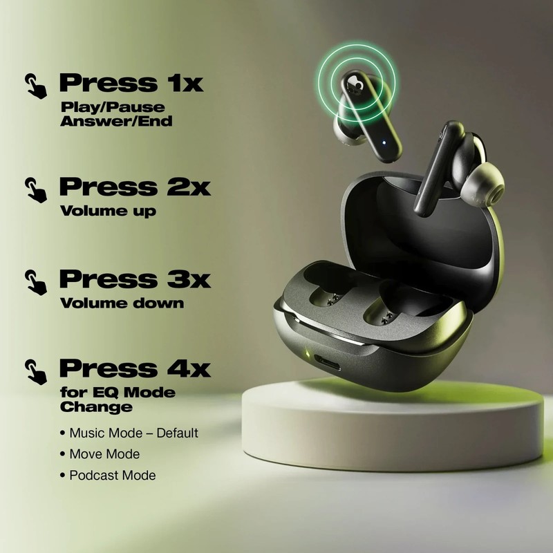 Skullcandy Smokin Buds XT - Primer (CERTIFIED REFURBISHED) gallery