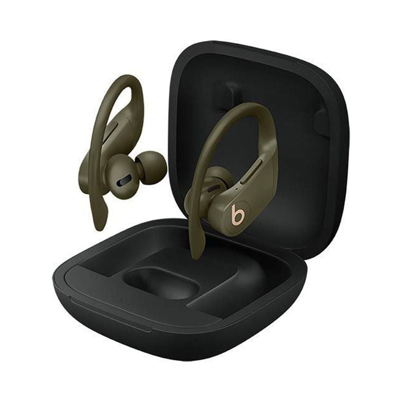 Beats by Dre Powerbeats Pro Over the Ear Headphones in Green w/ Charging Case