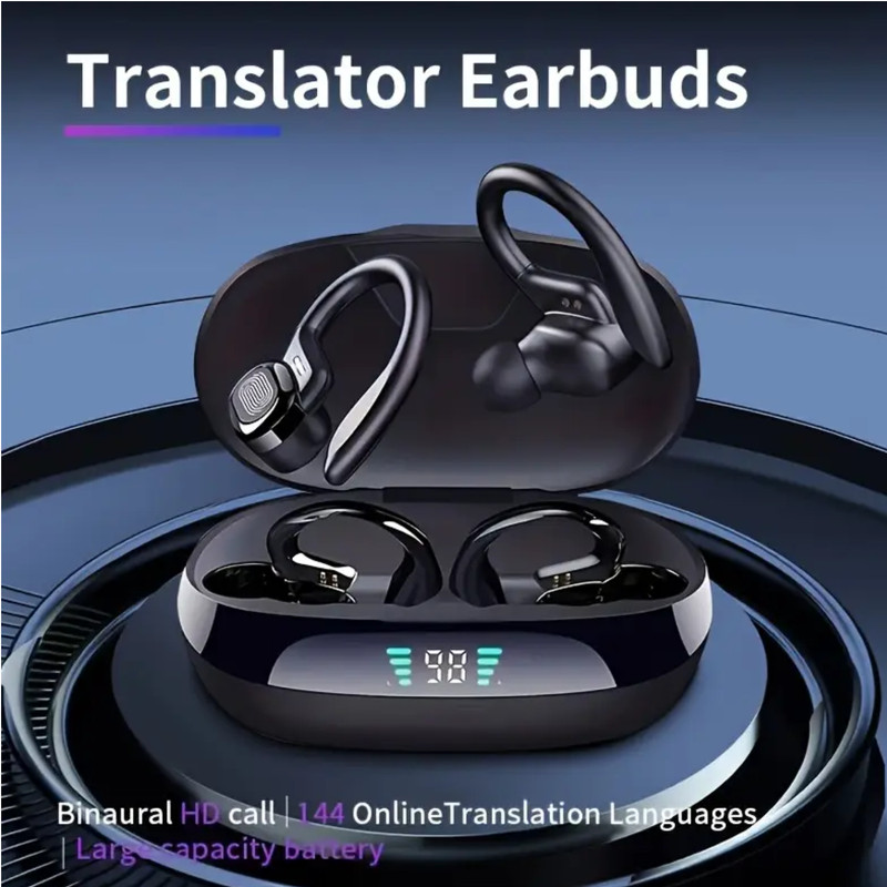 144 Language AI Translation Sport Headphones, International Communication