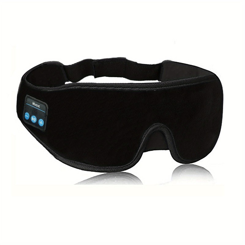 New Bluetooth Sleeping Eye Mask Wireless Headphone Sleep Travel Music Eye Cover