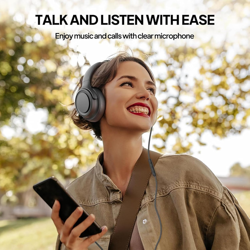 Wired Over-Ear Headphones with USB C Connector, Hi-Fi Stereo Sound, Noise-Isolat gallery