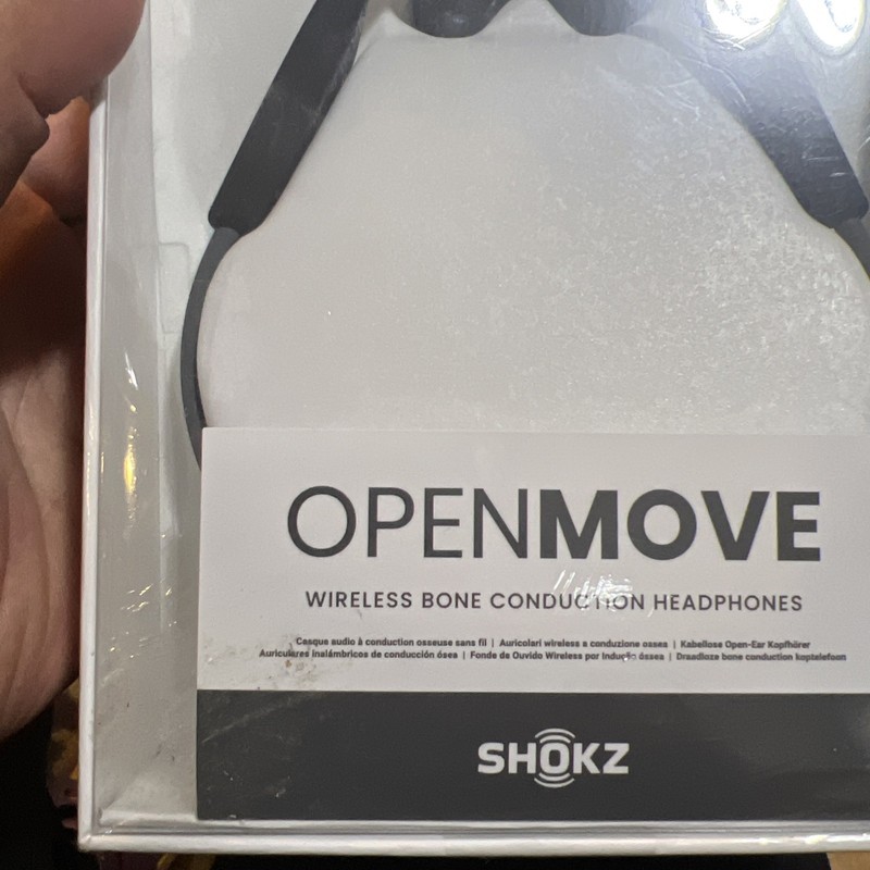 AfterShokz OpenMove Bone Conduction Open Ear Headphones - Gray S661-ST-GY-US gallery