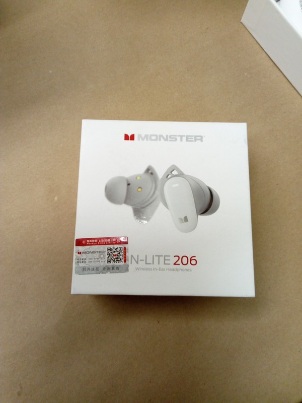 Monster N-Lite 206 Bluetooth Earbuds, True Wireless Earbuds with Clear Talk,…