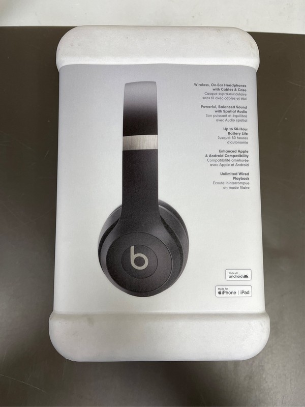Beats Solo 4 True Wireless On-Ear Headphones - Black - ONE SIZE gallery