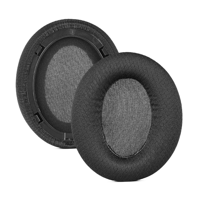 Comfortable Over Ear Replacement Ear Pad Mesh Fabric Ear Cushions for RPhd601N