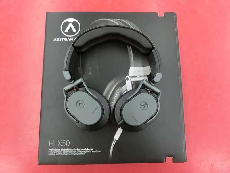 AUSTRIAN AUDIO HI-X50 Closed-Back Foldable Headphones with Cable, Box Included