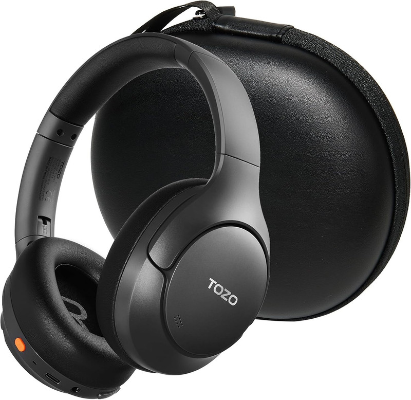 HT3 Hybrid Noise Cancelling Headphones, 90H Battery Life Wireless over Ear Bluet