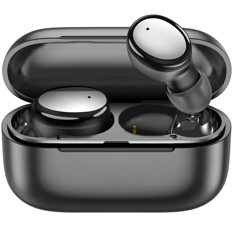 kurdene Wireless Earbuds Bluetooth 5.4 in Ear Buds Light Weight Black