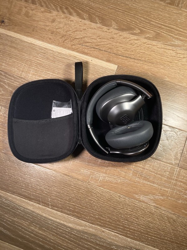 JBL Everest Elite 750NC Wireless Bluetooth Headphones - Blue - Tested - Read gallery