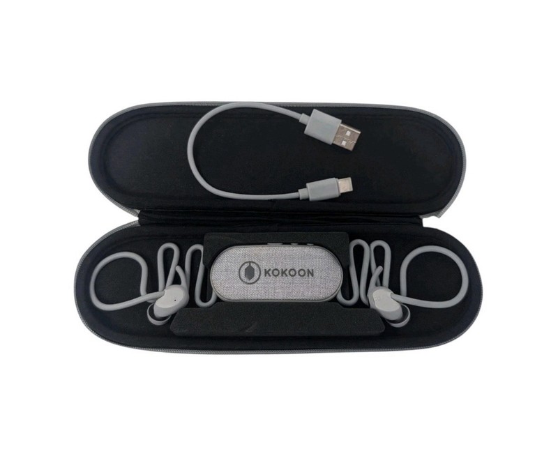 Kokoon K2V0W Nightbuds Grey Noise Masking Sleep-Aid Headphones W/ Case