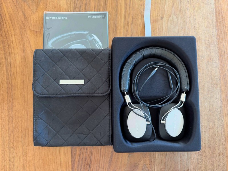 Bowers & Wilkins P5 Mobile Hi-Fi On-Ear Headphones gallery