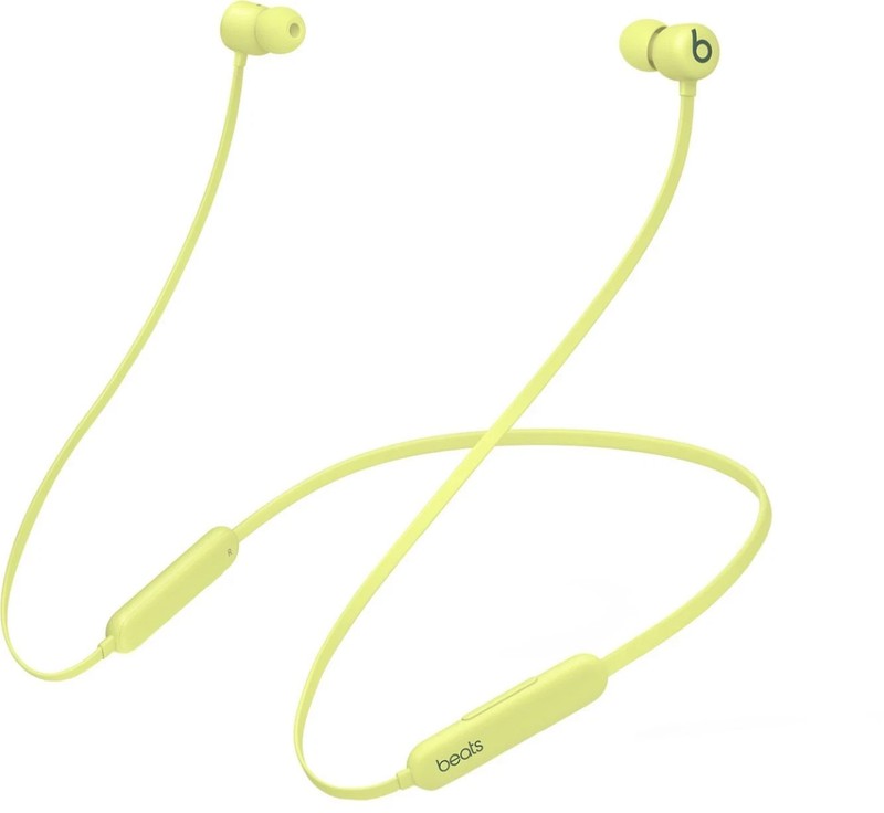 Beats By Dr. Dre Flex Yuzu Yellow In Earphones MYMD2LL/A - In retail packaging