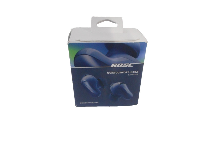 Bose QuietComfort Ultra Noise Cancelling Bluetooth Wireless Earbuds- Lunar Blue