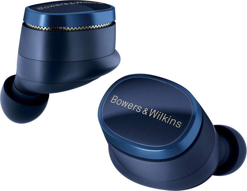 B&W Pi8 true-wireless headphones (midnight blue)