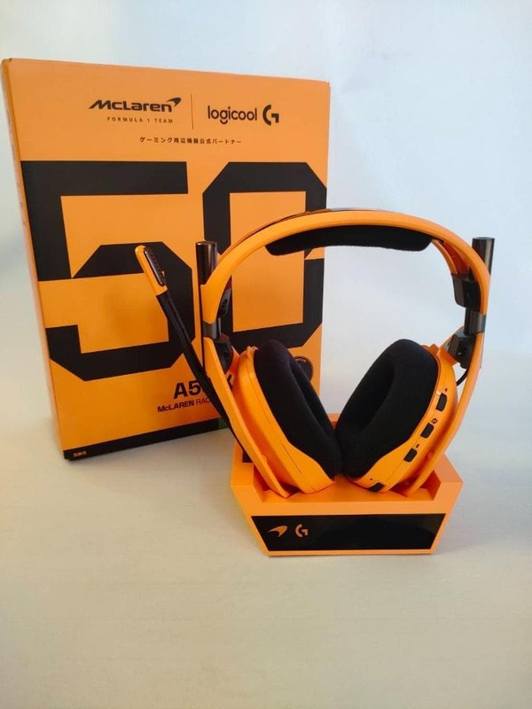 LOGITECH G ASTRO A50 X WIRELESS GAMING HEADSET + BASE STATION McLaren Edition #2