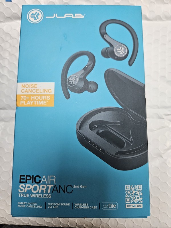 JLAB Audio Epic Air Sport ANC True Wireless Earbuds NEW!
