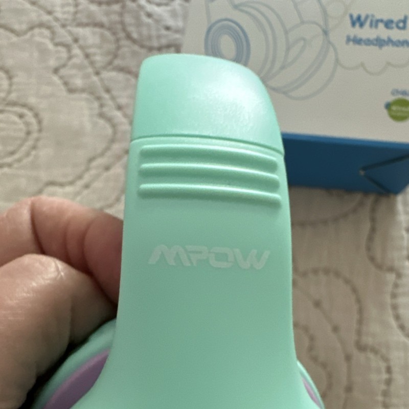 Mpow CH6S Headband Headphones Mint Green 3.5mm Foldable Volume Limitation gallery