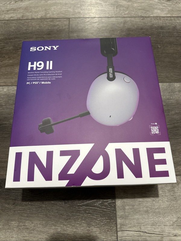 Sony INZONE H9 II Wireless Noise Canceling Gaming Headset for PC PS5 Switch WHT