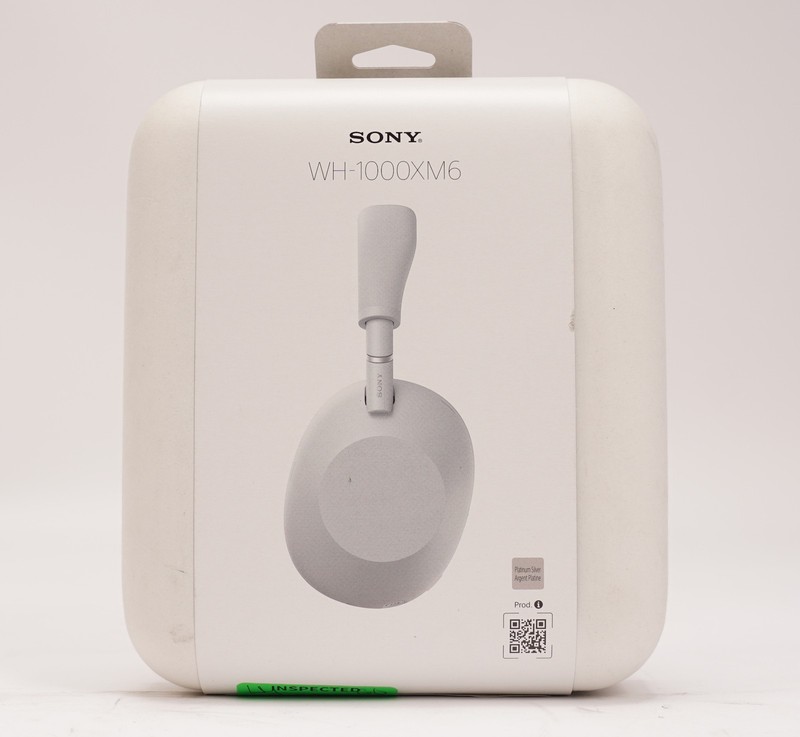 Sony WH-1000XM6 Wireless Noise-Canceling Headphones with QN3 Processor (Silver)