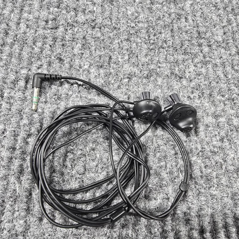 Sony MDR-ED12 Earbud Headphones Black Wired 3.5mm Vintage TESTED WORKS