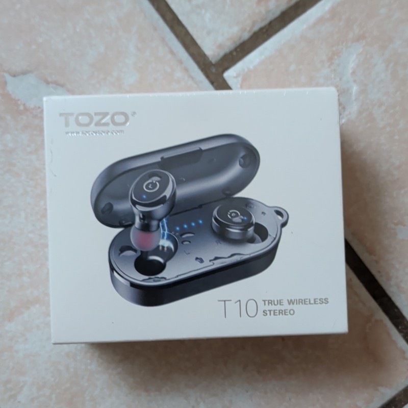 BRAND NEW TOZO T10 Bluetooth Wireless Earbuds Matte Blue