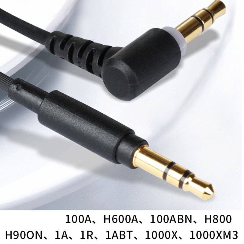 Improved 3.5mm Headsets Cable for WH1000XM3 1000XM4 Headphones Cord Replacements gallery