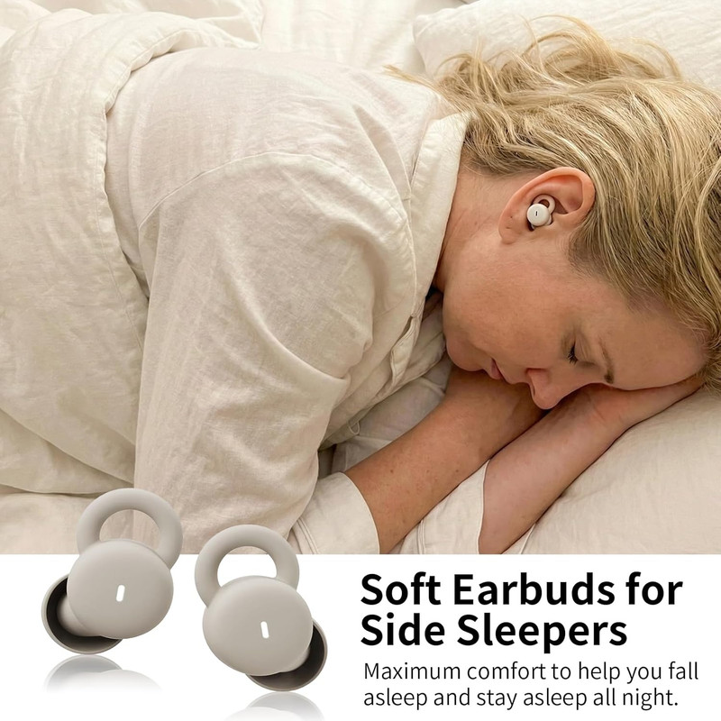 Smallest Invisible Sleep Earbuds, Comfortable Noise Blocking Wireless Headphones gallery