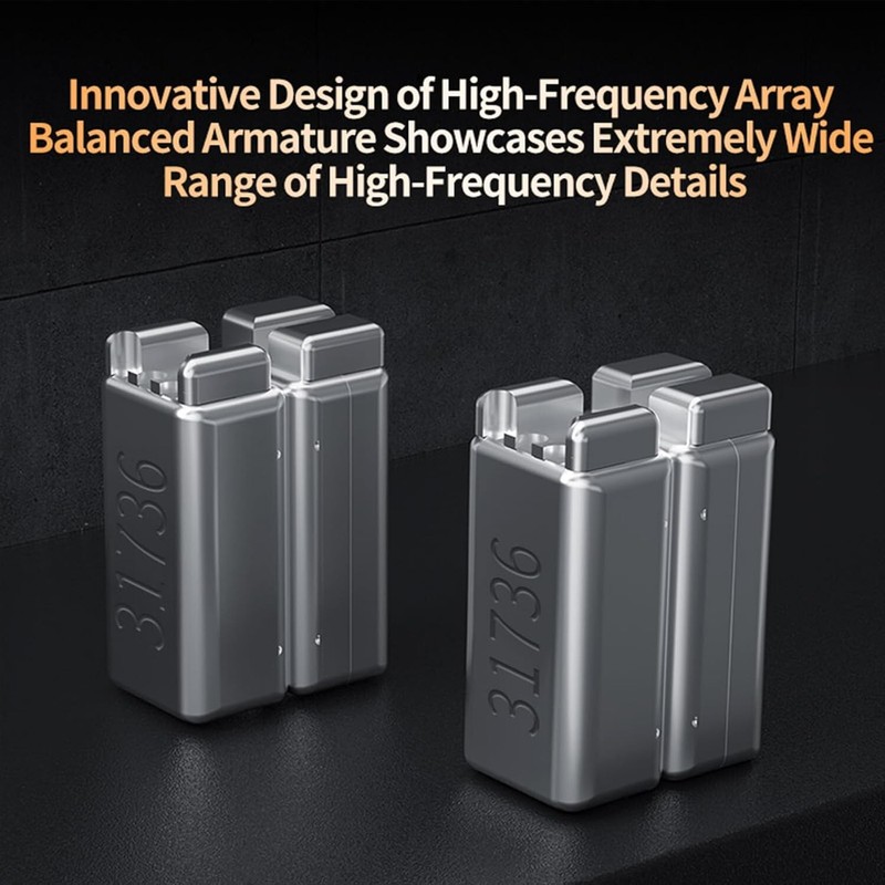 1DD 5BA Hybrid IEM with 40-40000Hz Response - Ideal for Audio Professionals^ gallery