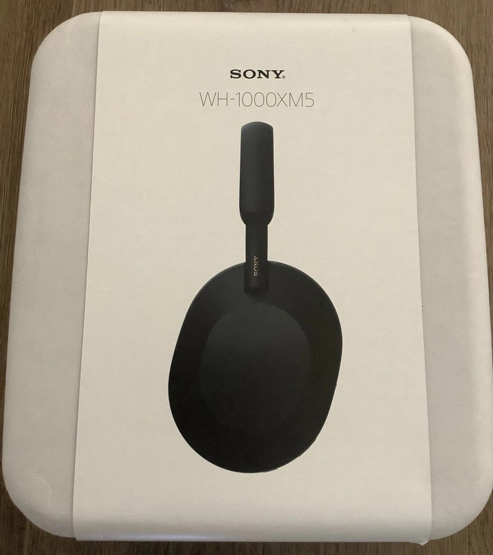 Sony WH-1000XM5 Wireless Noise Canceling Headphones – Black. New Factory Sealed