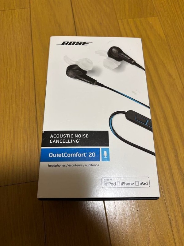 Bose QuietComfort 20 QC20 Wired Noise Cancelling In-Ear Earphones WORKING