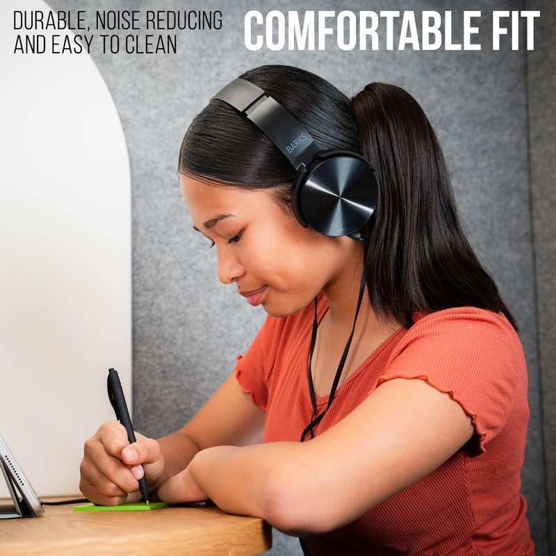 Classroom Headphones (10 Pack, Stealth) - On-Ear Premium Student Bulk Headpho... gallery