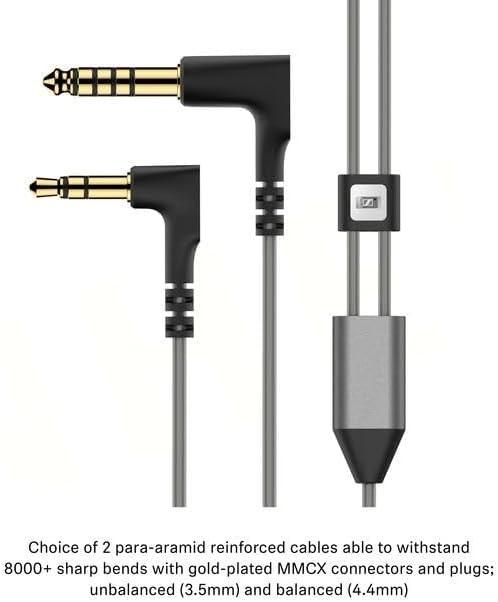 Sennheiser IE 600 High-Fidelity In-Ear Headphones - Amorphous Metal Housing gallery
