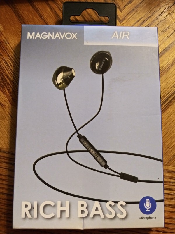 Magnavox Air Rich Bass with Microphone Answer Calls Control your Music gallery