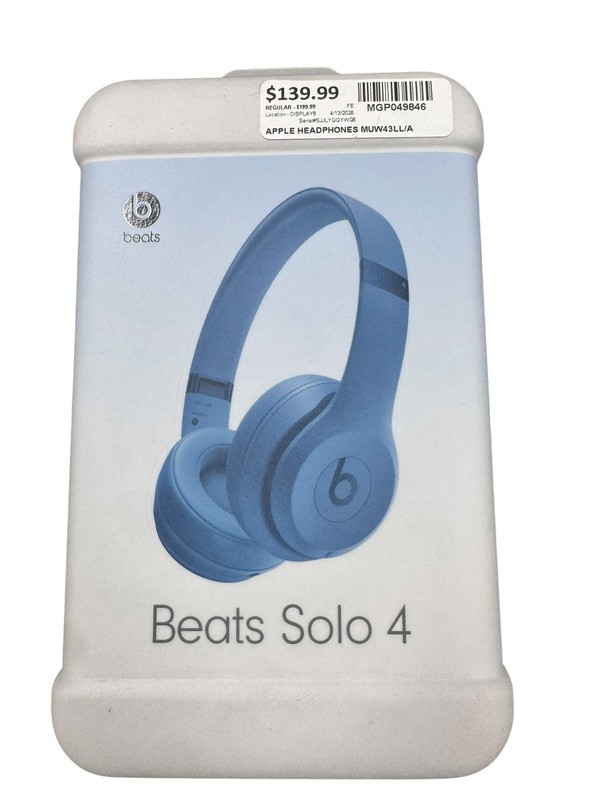 NEW Beats Solo 4 Slate Blue MUW43LL/A NEW SEALED