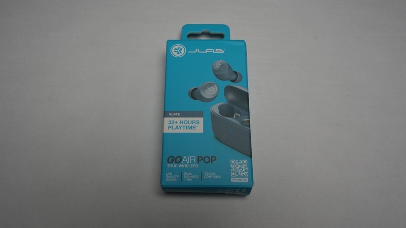 New JLab EBGAIRPOPRSLT124 GO Air POP True Wireless In-Ear Headphones – Slate