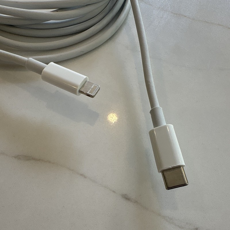 Apple AirPods Pro A2190 (2nd Gen) w/ USB-C Case W/ 9.5FT LIGHTNING CABLE gallery
