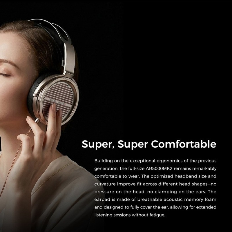 Aune AR5000 MK2 Full-Size Open-Back Headphones with MLD Driver Dynamic Driver gallery