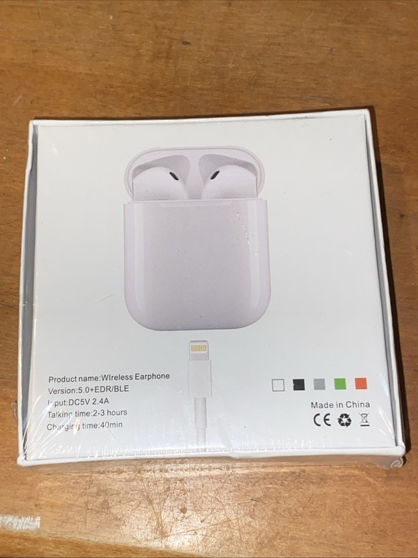 Tws i12 5.3 Wireless Bluetooth Earbuds Auto Pairing Touch Control White gallery