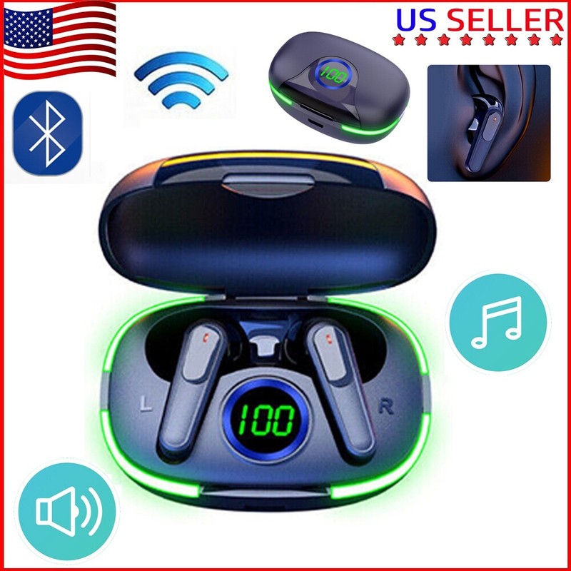 Wireless Bluetooth Earphones Headphones Earbuds Sports For Earpods iOS Android