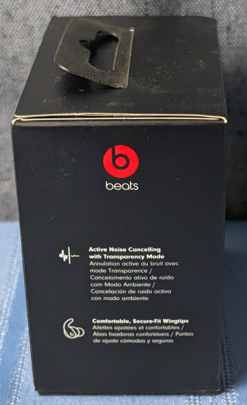 Beats Fit Pro Black EMPTY BOX w/ Charging Cable ONLY No Earbuds No Case Included gallery