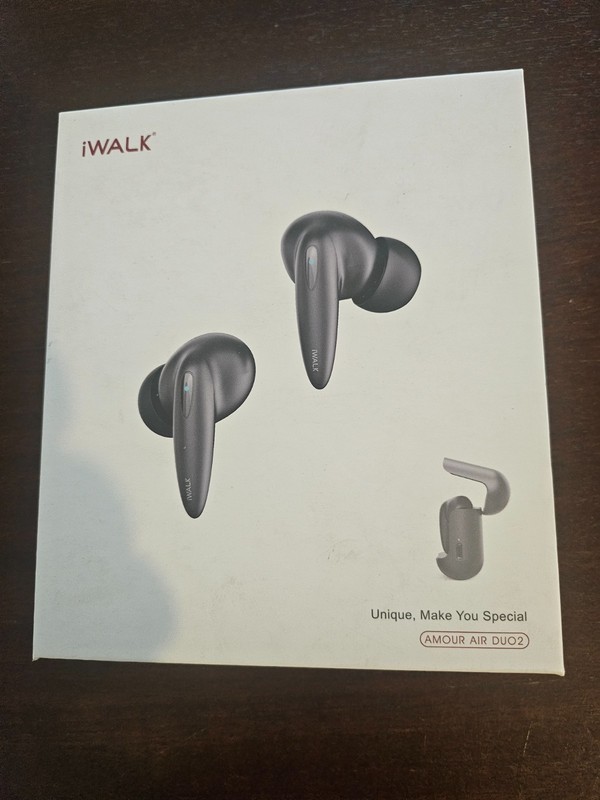 iWalk Amour Air Duo2 Wireless Bluetooth Earphones Ver. 5.0 Black New In Box gallery