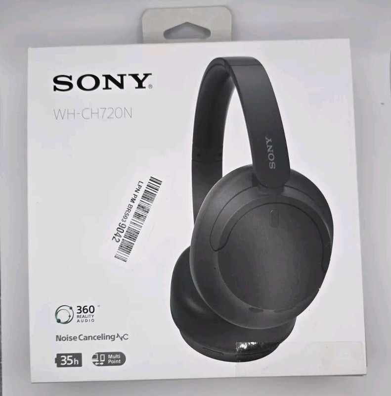 Sony WH-CH720N Wireless Over-Ear Headphones – Black – Used / Read