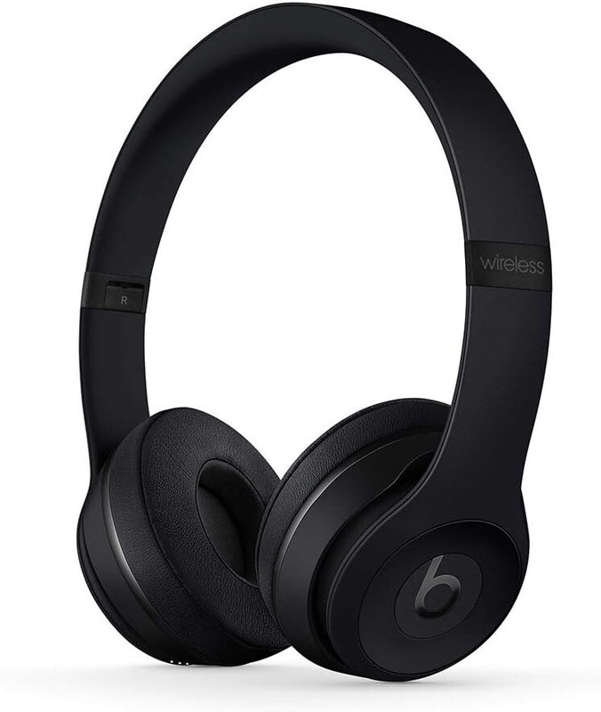 Beats by Dr. Dre Solo3 On Ear Wireless Headphones, 40 Hours of Listening – Black
